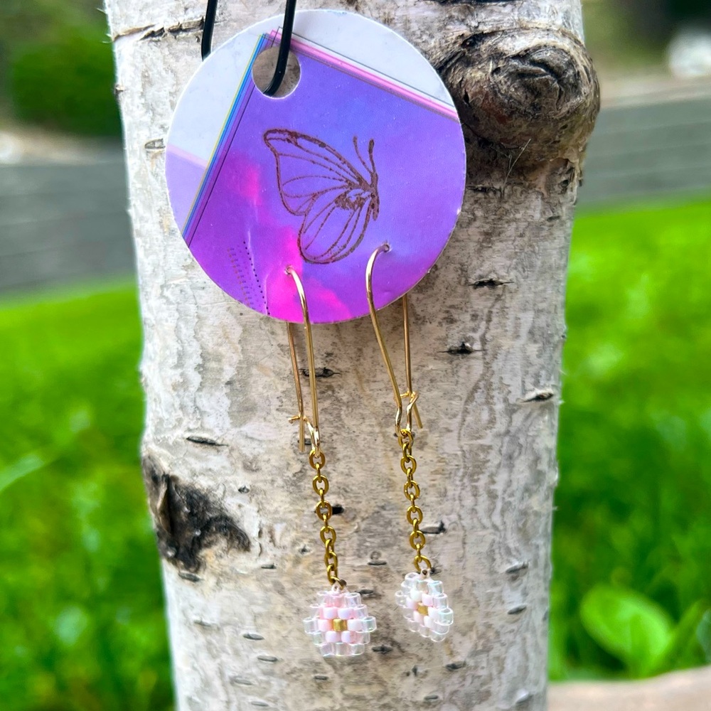 🪡Handmade Indigenous Beaded Earrings 🌸